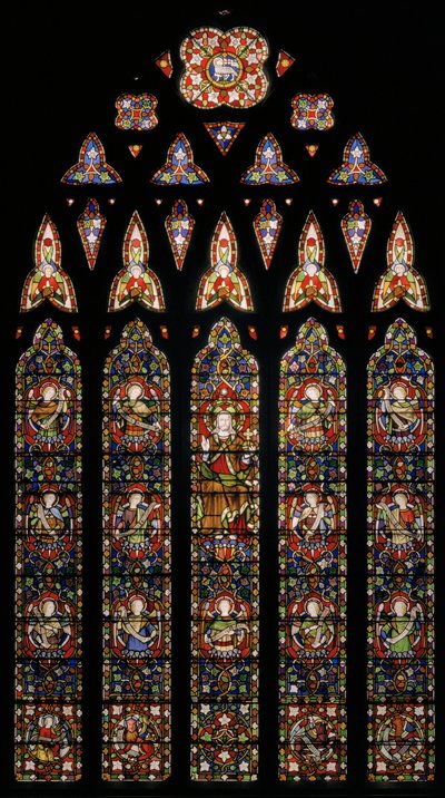 Christus umgeben von Engeln von Augustus Welby Northmore Pugin