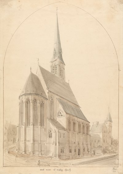 Unsere gesegnete Dame und St. Thomas von Canterbury, Dudley: Perspektive von Augustus Welby Northmore Pugin