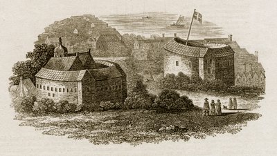 Bear Garden und Globe Theatre, Southwark, London von Austin
