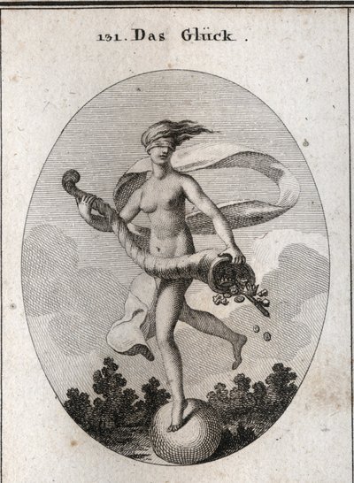 Allegorie des Glücks von Austrian School