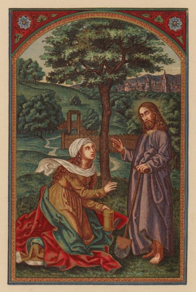 Jesus spricht zu ihr, Maria! von Austrian School