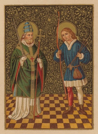 Heilige Fabianus und Sebastianus von Austrian School