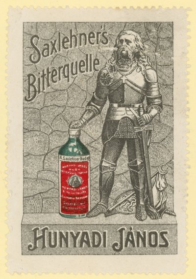 Saxlehners Bitterquelle Mineralwasser von Austrian School