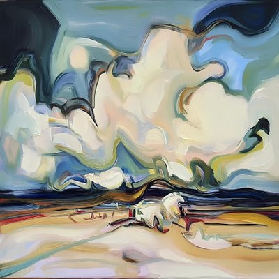 Dynamische Wolkenlandschaft von Avanesova Elena