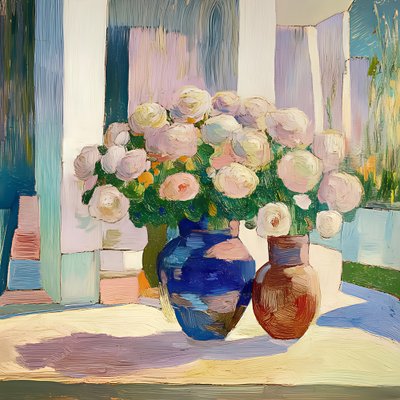 Malerische Rosenstillleben von Avanesova Elena
