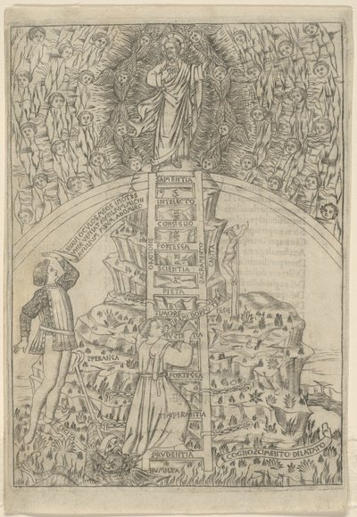 Der Heilige Berg, Folio 3 aus Der Heilige Berg (Monte Sancto di Dio) von Baccio Baldini