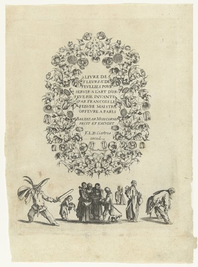 Titelblatt: Livre de Fleurs & de Feuilles pour servir à l