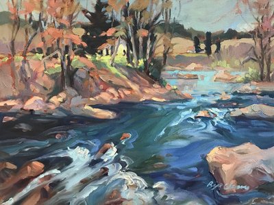 Maine Fluss von Barbara Cleary