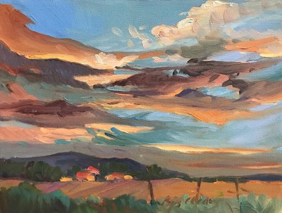 Maine Himmel von Barbara Cleary