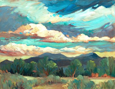 Himmel von New Mexico, ca. 1990-2005 von Barbara Cleary