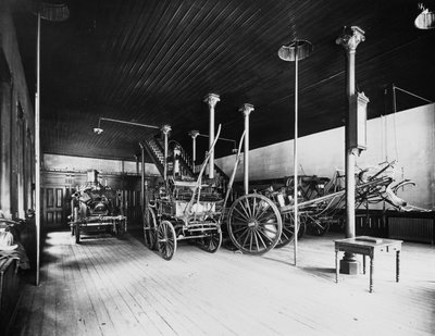 Engine House No. 40, Chicago, Illinois, USA, ca. 1905 von Barnes and Crosby