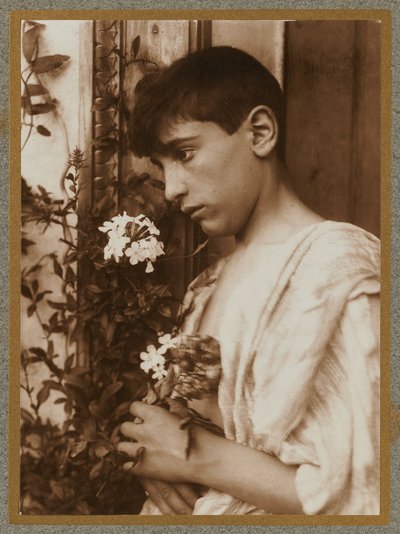 Sizilianischer Junge von Baron Wilhelm von Gloeden