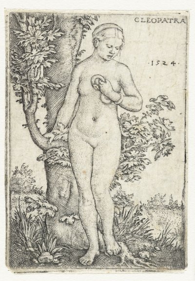 Tod der Kleopatra mit Schlange bei einem Feigenbaum Kleopatra von Barthel Beham