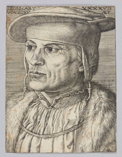 Porträt von Leonard Van Eckh von Barthel Beham