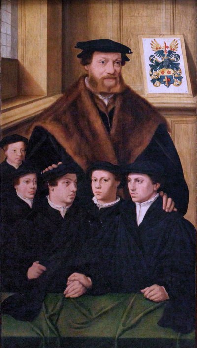 Porträt von Philipp von Gail von Bartholomaeus Bruyn the Elder