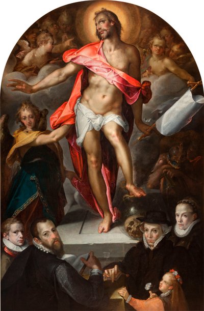 Epitaph des Goldschmieds Nicolas Müller aus Prag von Bartholomeus Spranger