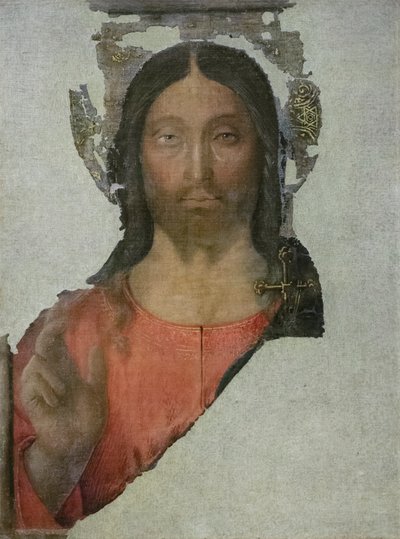 Salvator mundi, ca. 1480-81 von Bartolomeo (attr. to) Della Gatta