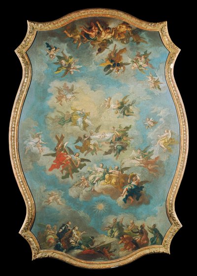 Verehrung des Namen Mariae – Der Göttliche Ratschluss zur Erlösung – Engelsturz von Bartolomeo Altomonte