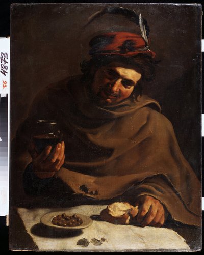 Frühstück von Bartolomeo Manfredi