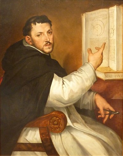 Porträt von Ignazio Danti von Bartolomeo Passarotti