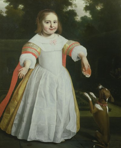 Porträt eines Mädchens, 1654 von Bartolomeus van der Helst