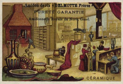 Keramikherstellung von Belgian School