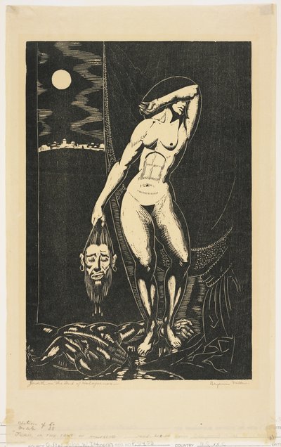 Judith im Zelt von Holofernes von Benjamin Miller