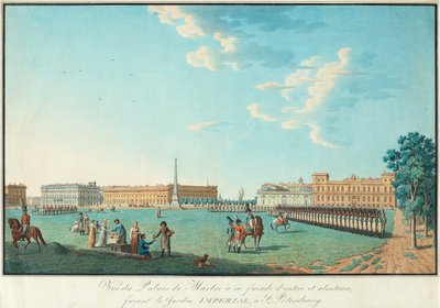 Der Marmorpalast in Sankt Petersburg von Benjamin Paterssen