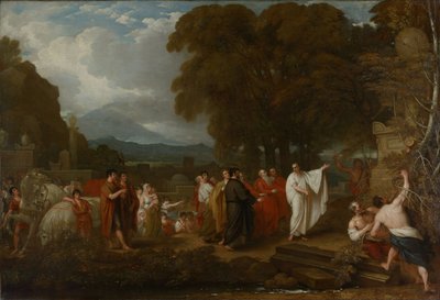 Cicero entdeckt das Grab des Archimedes von Benjamin West