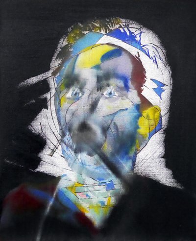 Surautoportrait mit Hijab von Benoit Erwann Boucherot
