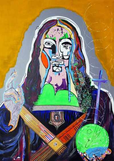 Übermalung: Salvator Mundi von Benoit Erwann Boucherot