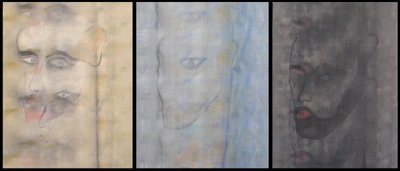 Dreifaches Selbstporträt, 2000 von Benoit Erwann Boucherot