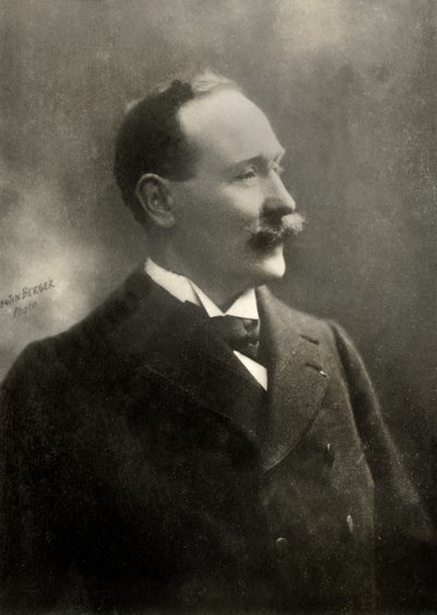 Porträt des französischen Malers Jose Frappa (1854) von Berger & Cautin