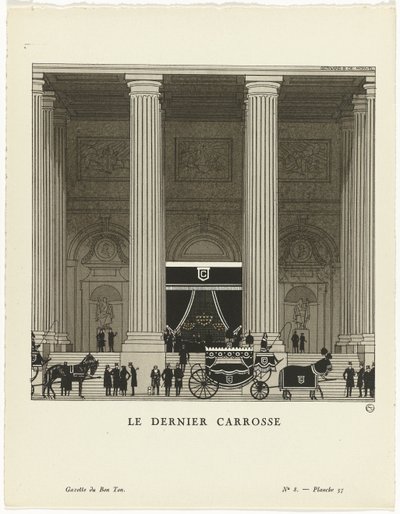 Gazette du Bon Ton von Bernard Boutet de Monvel