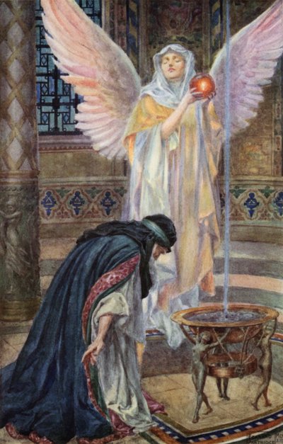 Szene aus Rabbi Ben Ezra von Robert Browning von Bernard Partridge