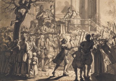 Prozession der Bräutigame des Gesetzes von Bernard Picart