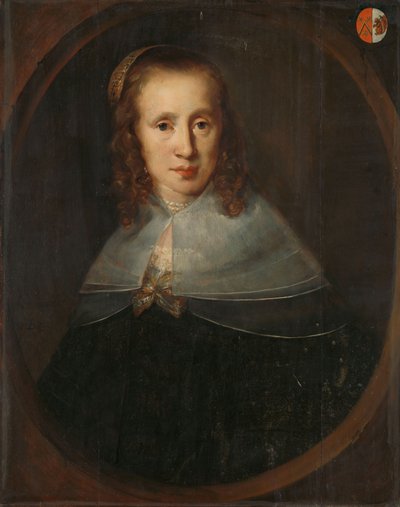 Porträt von Digna de Maets von Bernard Zwaerdecroon