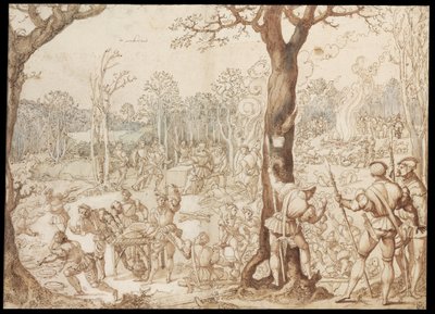 Das Wild teilen von Bernard van Orley
