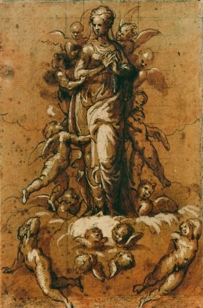 Die Unbefleckte Empfängnis von Bernardino Campi