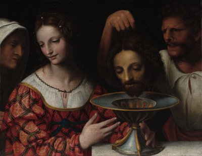 Salome mit dem Haupt Johannes des Täufers von Bernardino Luini