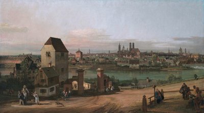 München von Heidhausen aus von Bernardo Bellotto