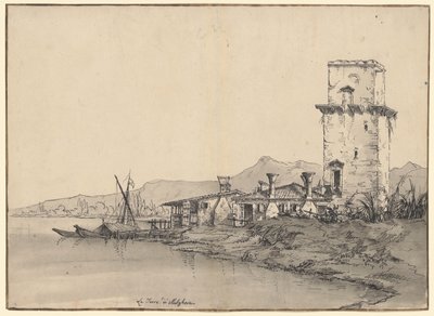 Der Turm von Marghera von Bernardo Bellotto