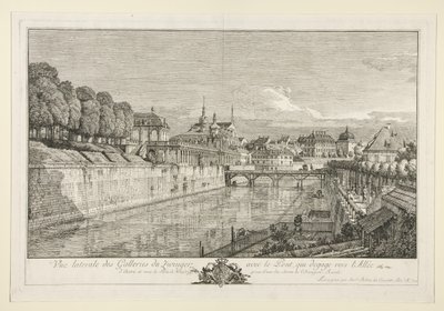Ansicht des Zwingers, Dresden von Bernardo Bellotto