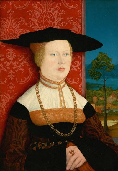 Margarethe Vöhlin [Vorderseite] von Bernhard Strigel