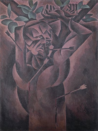 Heiliger Sebastian von Bohumil Kubišta