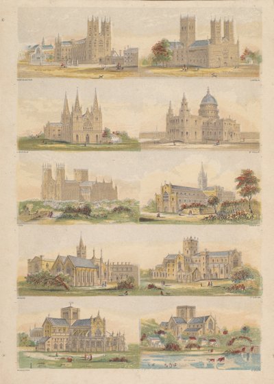 Kathedralen in England von Bradshaw and Blacklock