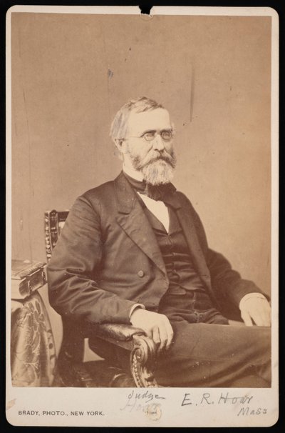Porträt von Ebenezer Rockwood Hoar 1816-1895, vor 1895 von Brady