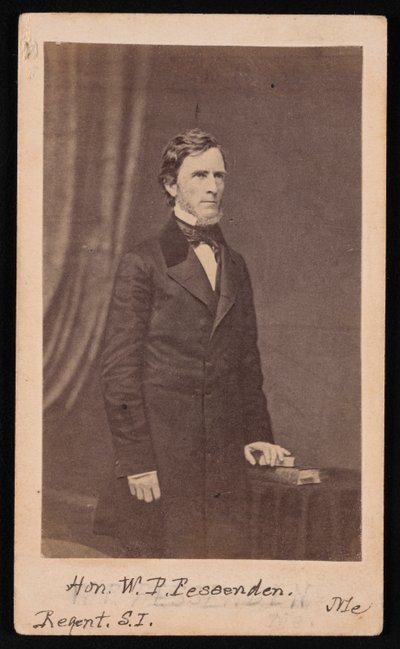Porträt von William Pitt Fessenden von Brady