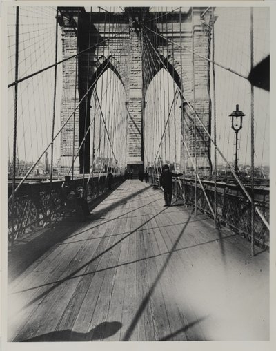 East River Bridge, 1888 von Breading G. Way