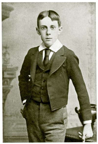 Aubrey Beardsley, im Alter von 13 Jahren von British Photographer